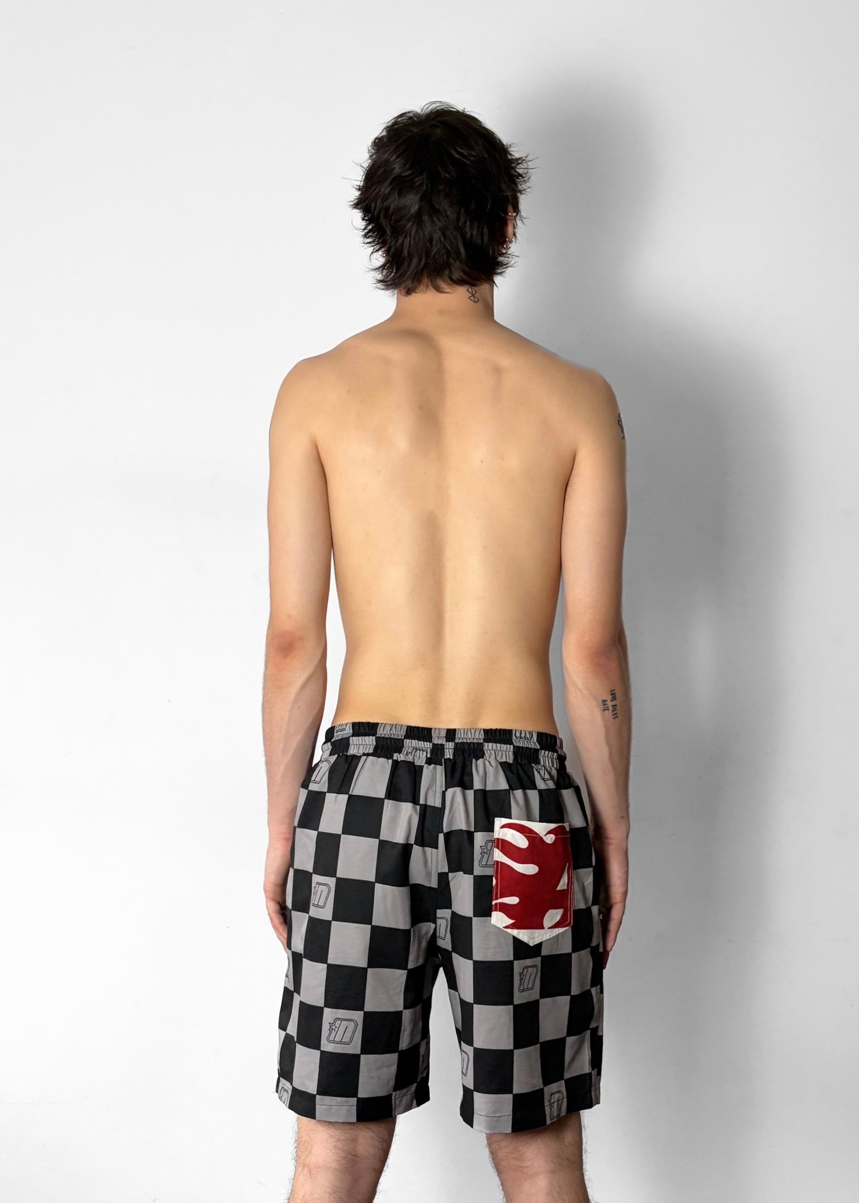 TRUNKS RACING BLACK