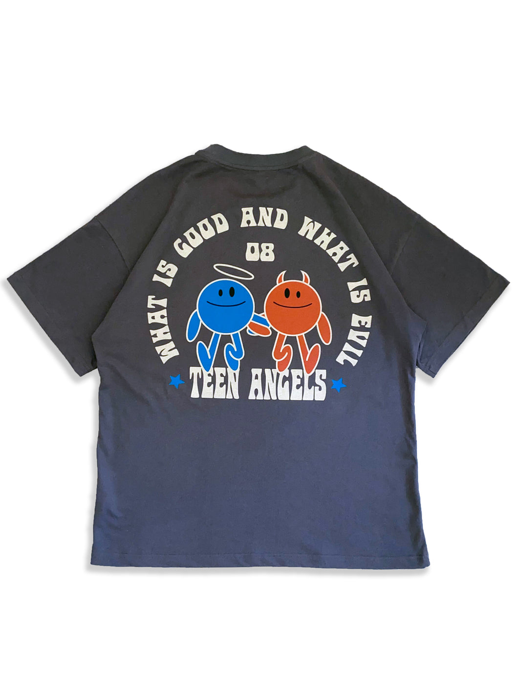 50% ANGEL 50% DEVIL - DARK GRAY